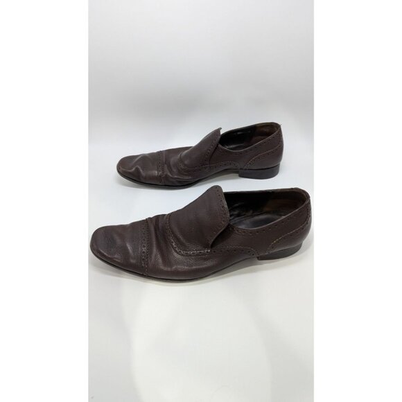 Bally Dark Brown Men's Leather Danube Loafer - Picture 5 of 6